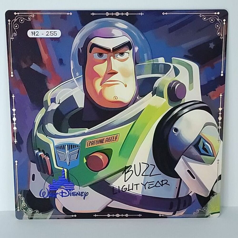 Buzz Lightyear Toy Story Disney 100th Limited Art Card Print Big One 142/255